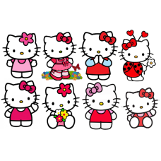 7128A5 vafa Hello Kitty 20x15cm